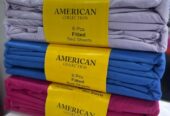 American Fitted Bedsheets (6pc)