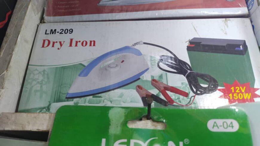 Solar dry iron