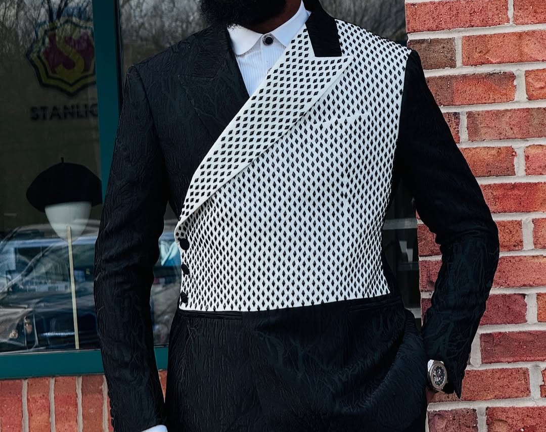 Custom tailored suits, Kaunda, African wears f