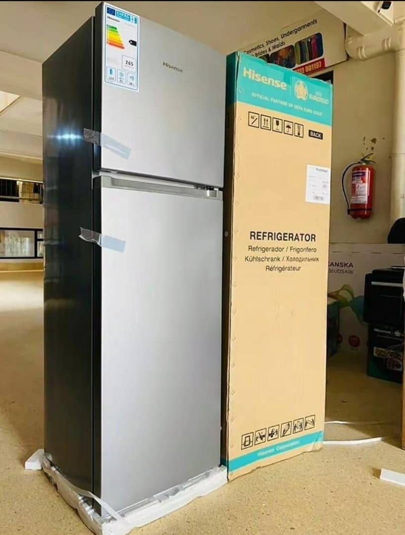 Brand New Hisense 200L Double Door Fridge