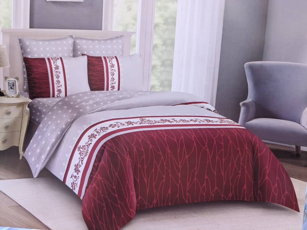 5×6 Duvet: 1 Duvet 1 bedsheet 4 Pillowcases