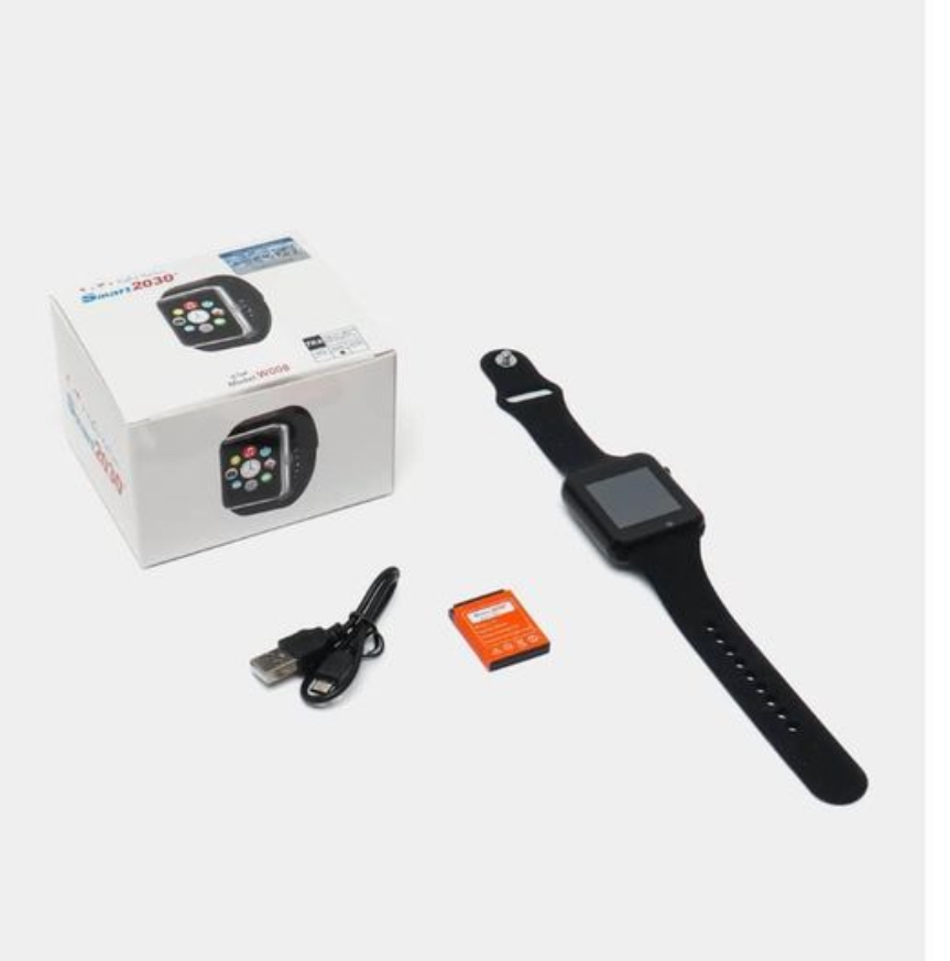 2030 W008 Smart Watch Silicone Band For Android & iOS