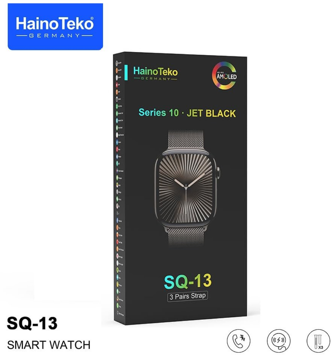 Haino Teko-3 AMOLED Display Waterproof Smart Watch