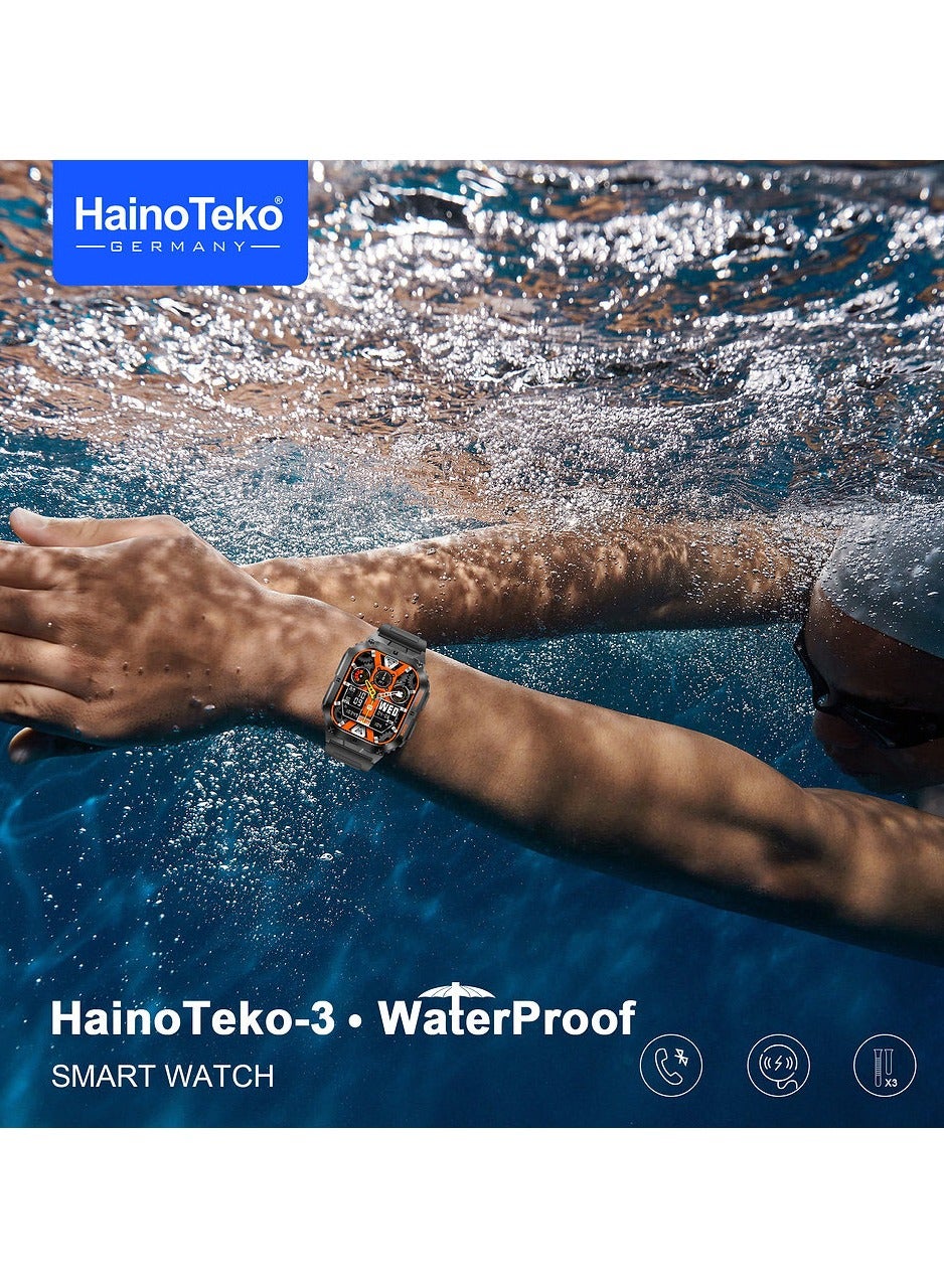 Haino Teko-3 AMOLED Display Waterproof Smart Watch