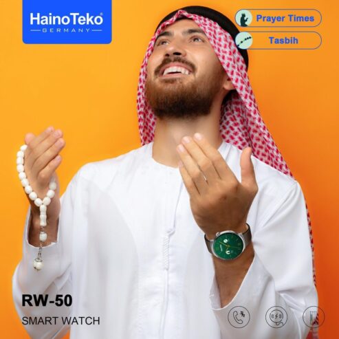 Haino Teko RW-50 AMOLED Smart Watch with 3 Straps